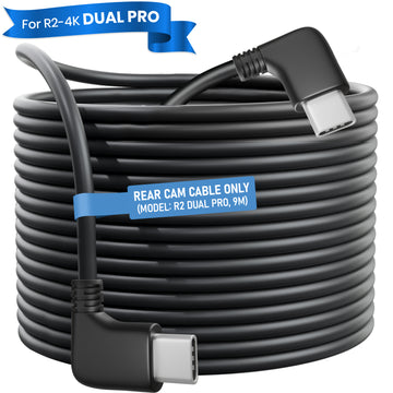 ROVE Ultimate 9M Extra Long Rear Cam Cable for R2-4K DUAL PRO Dash Cam Model Only