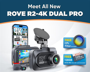 ROVE R2-4K DUAL PRO dash cam