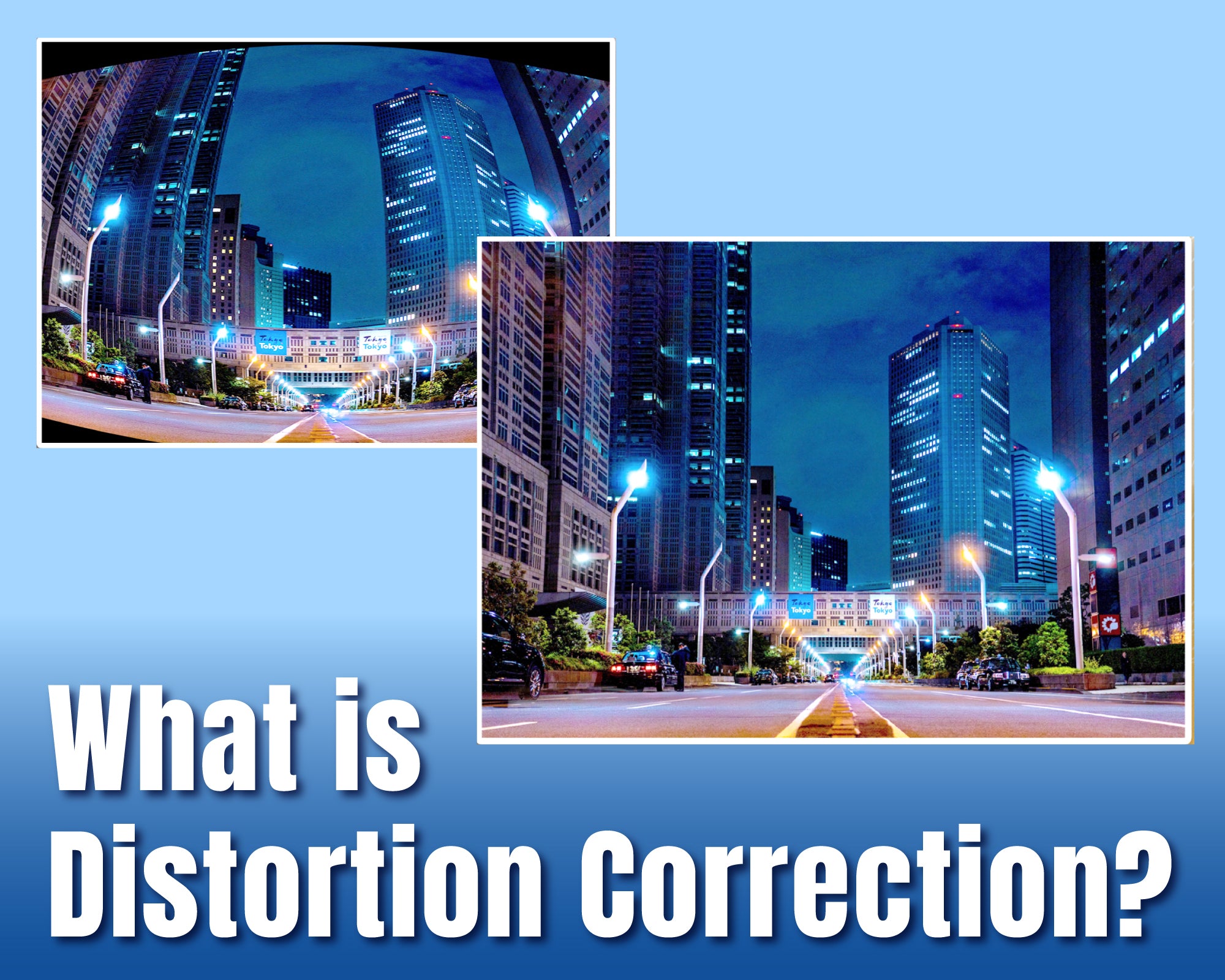 WHAT IS THE DISTORTION CORRECTION