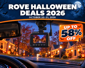 ROVE Dash Cam Halloween Deals 2026: Up to 58% Off