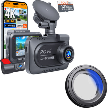 [Bundle] ROVE R2-4K DUAL Dash Cam | CPL