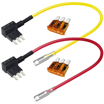 ROVE Ultimate 3-Prong Fuse Taps – Compatible with ROVE Ultimate 3 LEAD USB-C Hardwire Kit – Perfect for Adding Additional Fuse Options