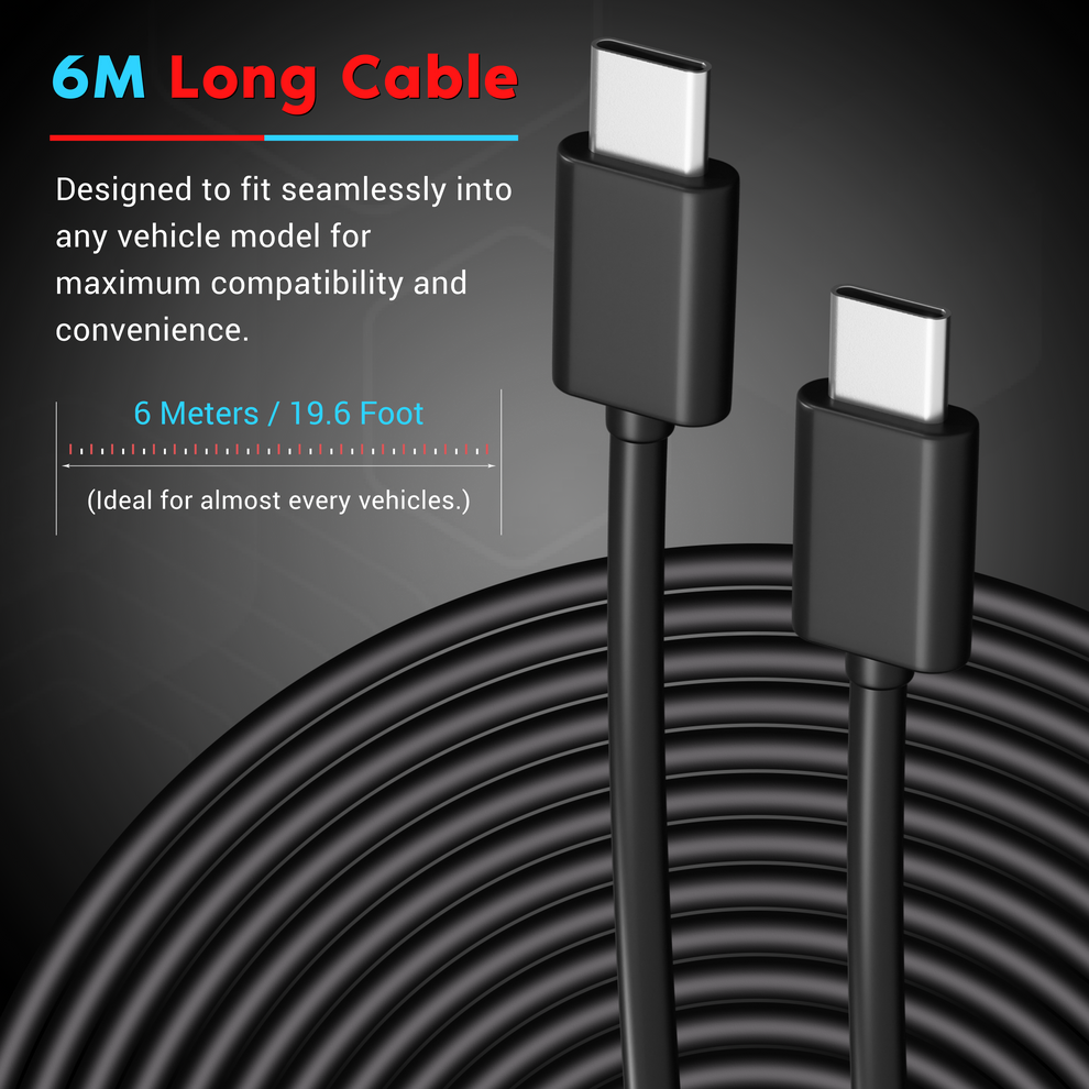 ROVE Ultimate 6M Rear Camera Cable for R2-4K DUAL Dash Cam - Ultimate