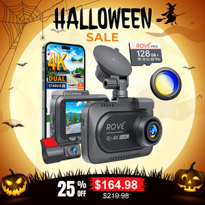[Bundle] ROVE R2-4K DUAL Dash Cam | CPL