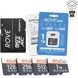 ROVE PRO Micro SDXC Card 128/256/512GB/1TB | Returned Item within their 1st 30-days [Open Box]