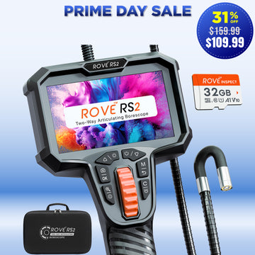 ROVE RS2 Two-Way Articulating Borescope | Prime Day Early Access