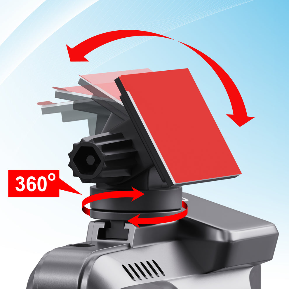 3M Sticky Mount For ROVE R2-4K, R2-4K PRO & R2-4K DUAL Dash Cams - Fre