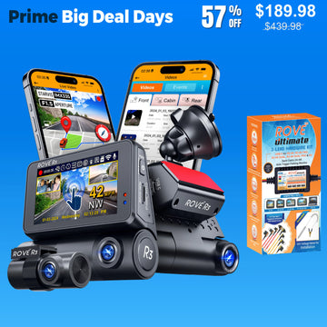 [Bundle] ROVE R3 Dash Cam | Hardware Kit