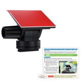 3M Sticky Mount For ROVE R2-4K, R2-4K PRO & R2-4K DUAL Dash Cams - Free 1x Easy Peel Electrostatic Film
