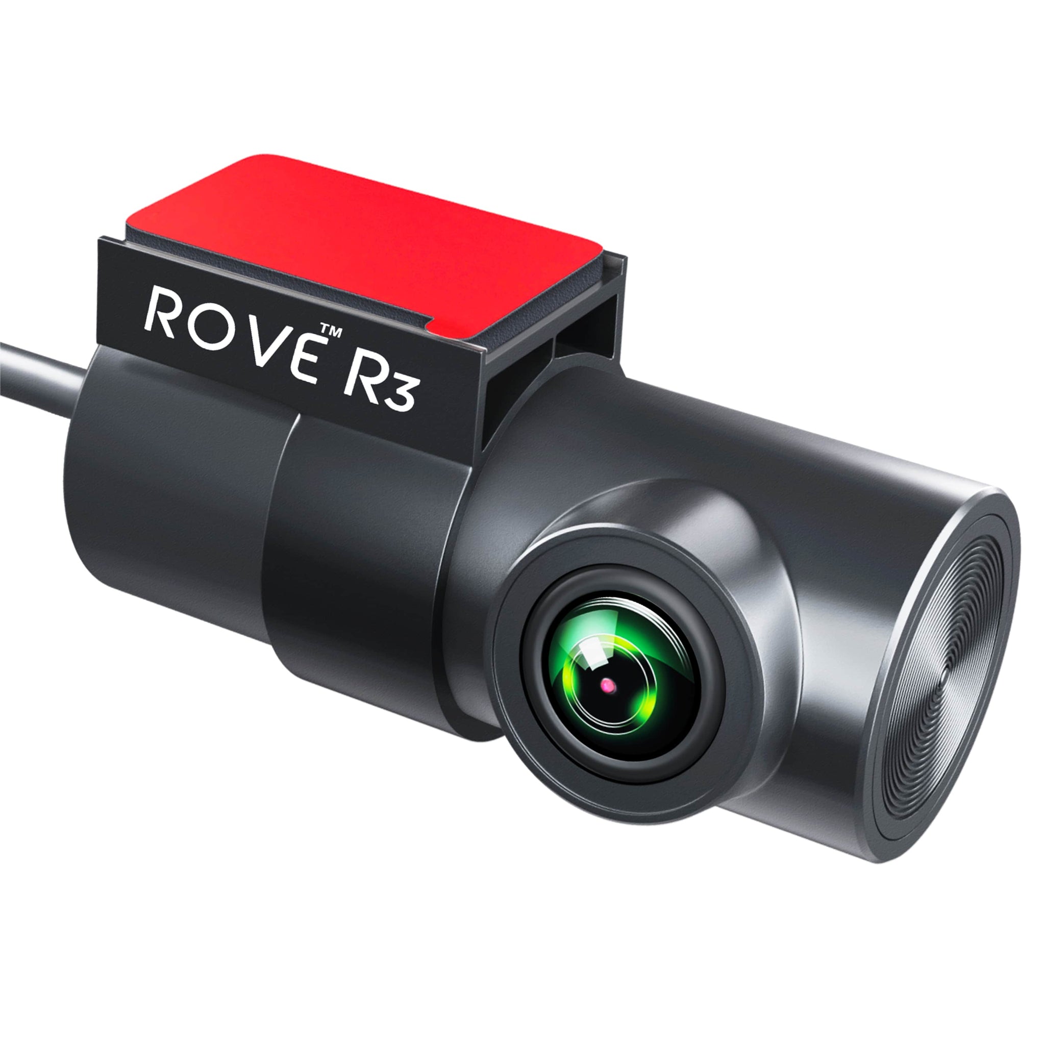 ROVE R3 Rear Cam, 180° Vertically Rotatable, 1080p full HD F1.8-140° Wide Angle and Night Vision enabled, Interior Rear Cam for Car, Truck, Mini RVs and Camper van | Check Compatibility Image Before Purchasing